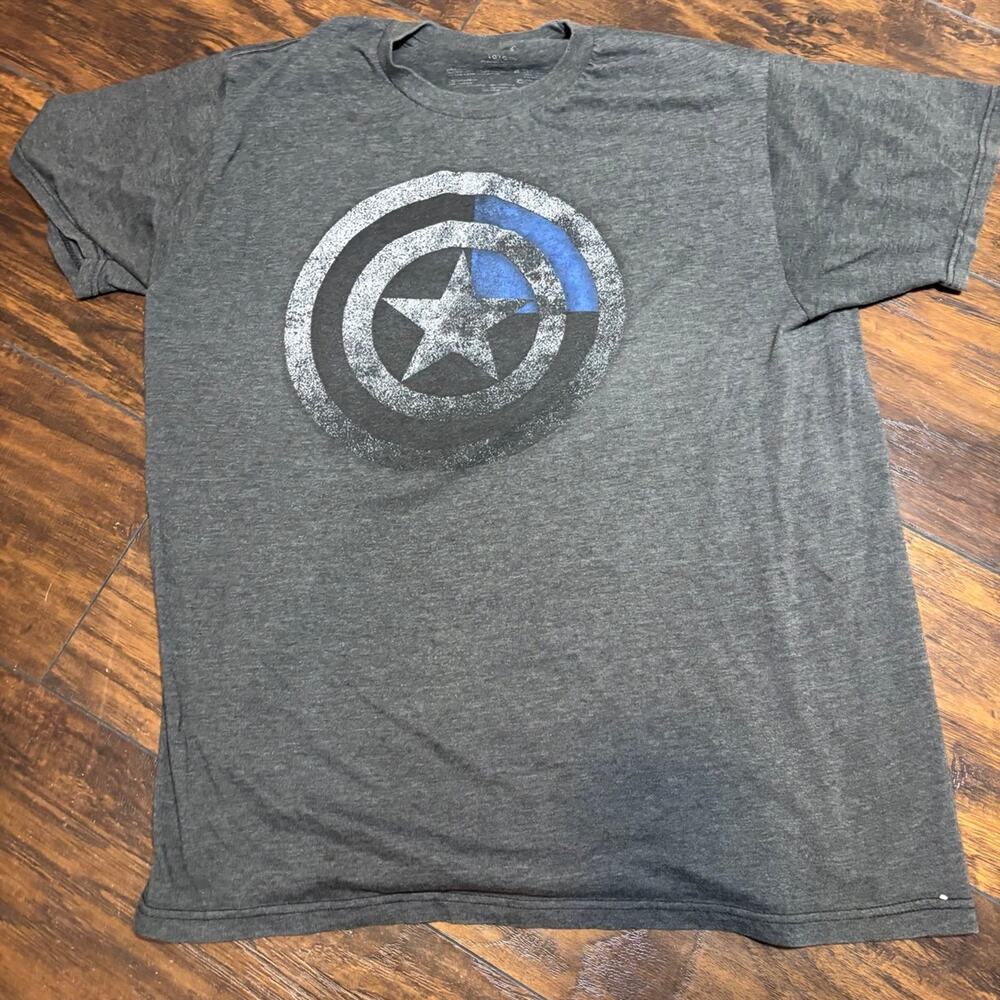 Gray Marvel T-Shirt